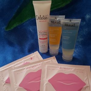 Pampering set. Murad cleansers, lip mask, lotion.
